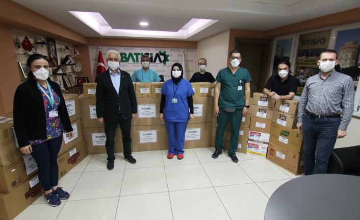 BATISİAD’dan sağlık çalışanlarına moral