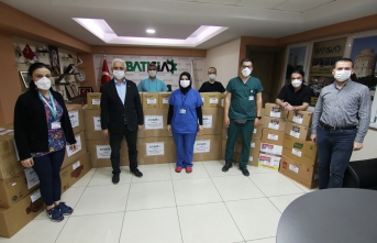BATISİAD’dan sağlık çalışanlarına moral