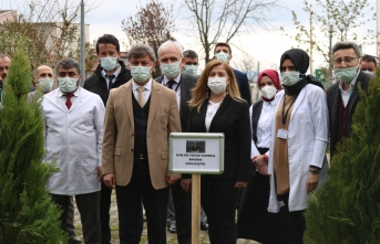 Mesai arkadaşları Dr. Durmuş’u unutmadı!